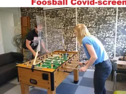 Foosball Covid screen