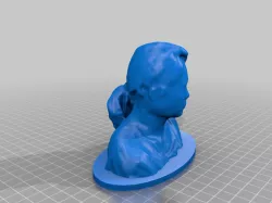 girl scanning result
