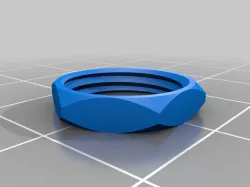 IC-718 SMA bushing adapter