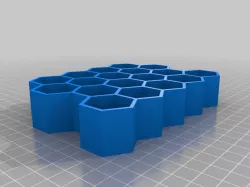 JA Parametric Honeycomb containers