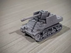 M3 Stuart PaK easy print
