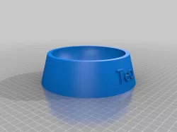 My Customized Fully Parametric Dog / Cat Food Bowl