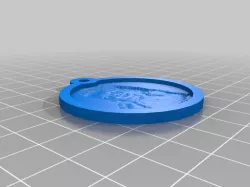 My Customized Keychain Lithopane -