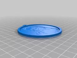My Customized Keychain Lithopane -