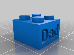 My Customized LEGO compatible Text Bricks