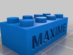 My Customized LEGO compatible Text Bricks-MAX