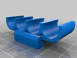 My Customized Nerf Dart Rail Clip