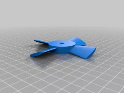 My Customized Parametric ROV thruster propeller
