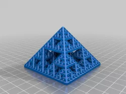 My Customized Sierpinski pyramid
