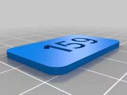 My Customized Tof's Custom Stencil - Parametric159