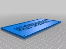 My Customized Two Line Customised Railway Signs