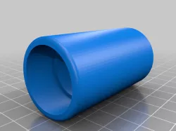 PVC 0.75 Straight Connector 27.5, 3, 30, 2, 15