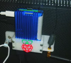 Raspberry Pi 4 TV / Monitor mount