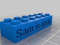 Sam is dorky