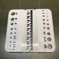 Screw/Bolt Sizing Jig (Remix)