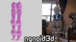 Sylvie 2021 - Complete Bipedal Robot Lower Body