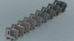 TBS SOURCE ONE V3 GOPRO HERO 8 MOUNTS (10°-50°) 