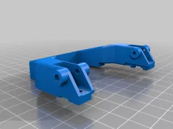 Traxxas TRX4 rear steering servo mount