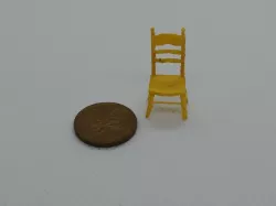 Two simple country chairs (quarter scale / 28mm)