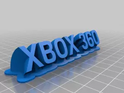 xbox 360 logo 3D