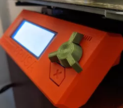 2004 LCD knob 3 handle remix for Prusa i3 MK3S