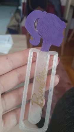 Barbie bookmark