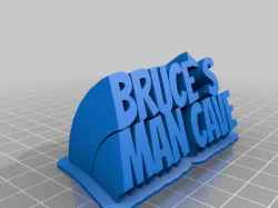 BRUCES  man cave