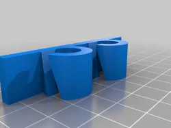 Cable Organizer Holder for table or wall
