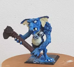Cave troll with axe