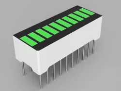 components_model_10 segment LED light bar display F2510YG