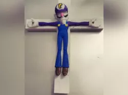 Crucified Waluigi