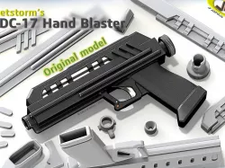 DC-17 Hand Blaster (Original Movie Realistic)