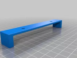 Drill template + spacer for decking boards (12cm)