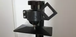 Elegoo Mars angled plate holder / dripper for FDM printers - rigid and less supports