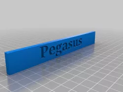 Ender3 NamePlate