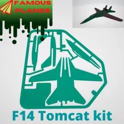 FAMOUS PLANES - F14 Tomcat kit card