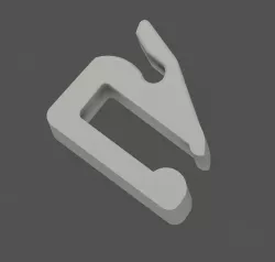 Filament Clip - Square Edged