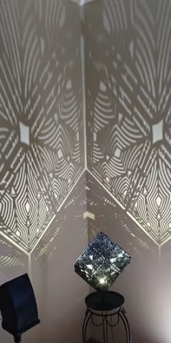 Fist Full of Decos Shadow Lamp
