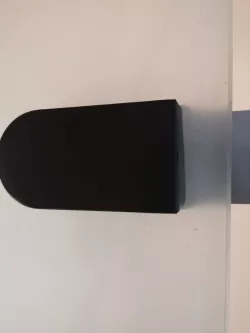 Glassdoor hinge cap