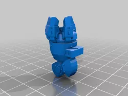 Guardian Armor Hand redesign with palm weapons