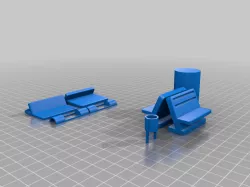 Infinity park bench with trash bin