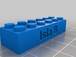 Isla B Lego Brick