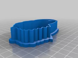 Kansas Jayhawks simple cookie cutter