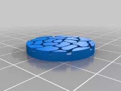 Lava Rock Bases (25mm)