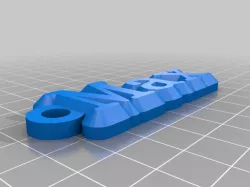 My Customized name keychain Max