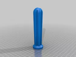 My Customized Parametric Handle with Grip and Guard