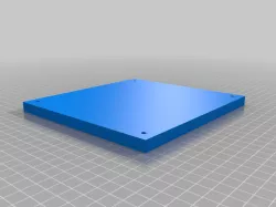 Part#13 150mm Bino Bottom Support Plate