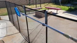 Pool Skimmer Fence Hooks