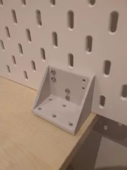 SKÅDIS pegboard table mount