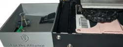Slide on Ender 3 side storage (warcraft Logo)